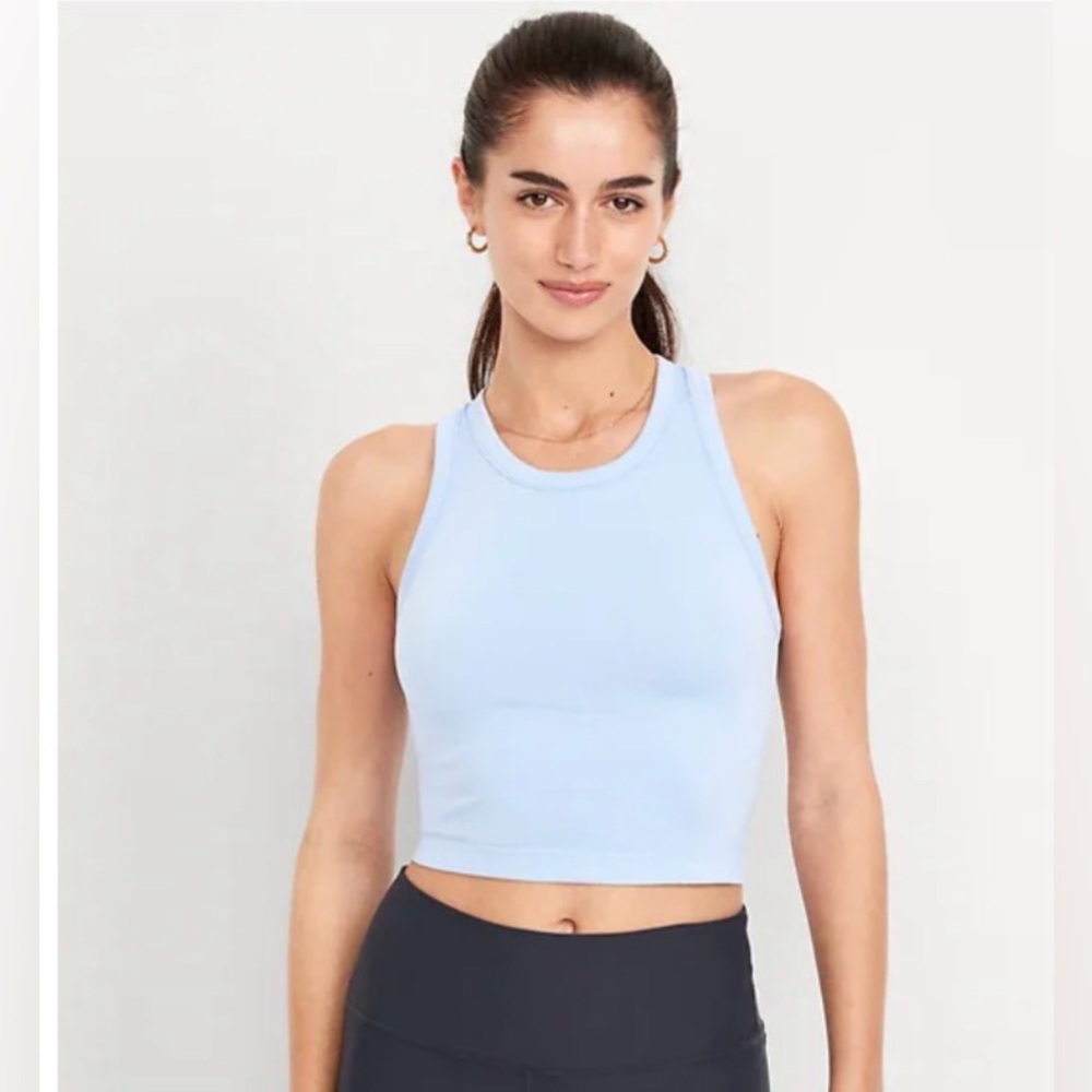 Old Navy Sky Blue Fluid Seamless Tank